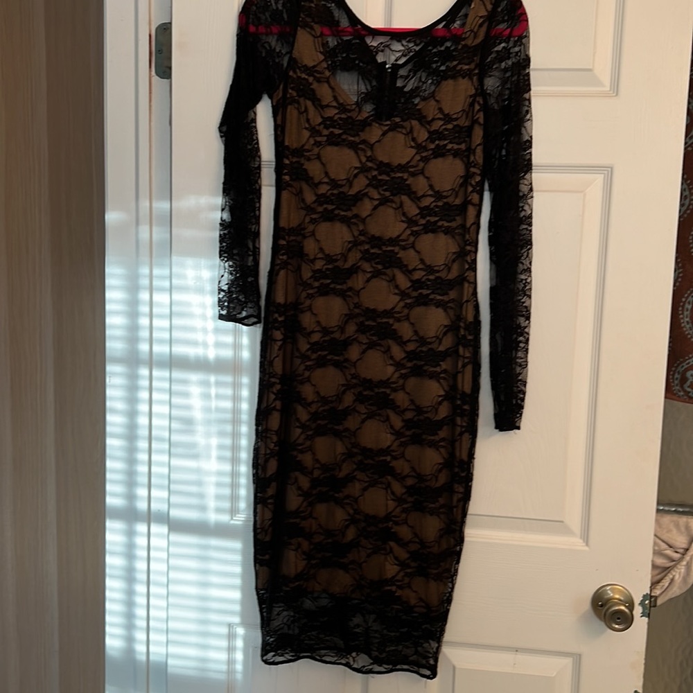 Beautiful black cocktail dress worn once
